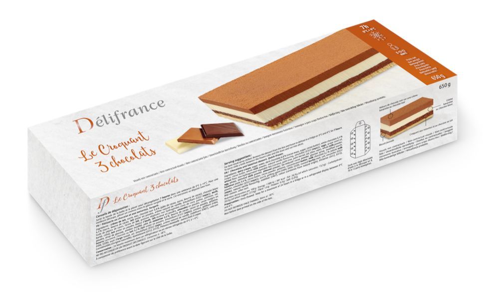 French Click - Gerlinea Crème Dessert Chocolat 3x120g