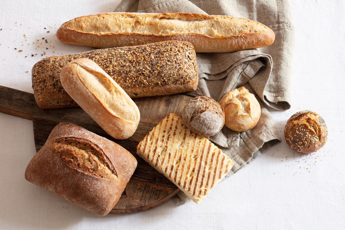 Hand made rolls, breads and baguettes for everyone.  Available at Delifrance Singapore Wholesale.