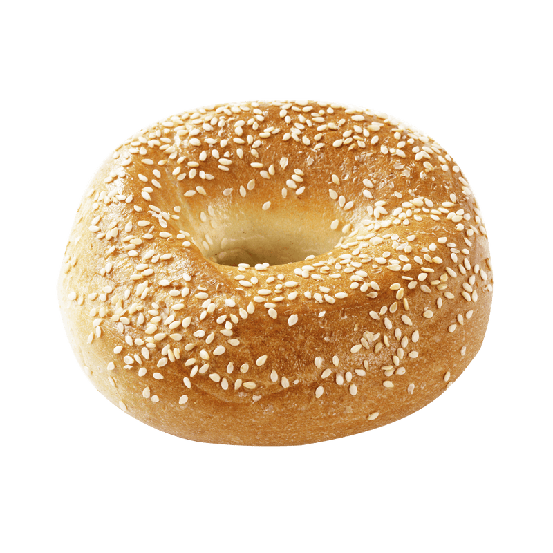 Bagel with topping Sesame seeds