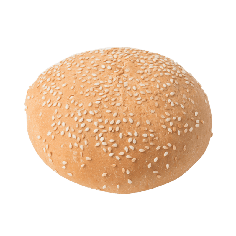 Hamburger Bread Sesame Topping 4''